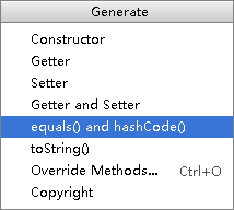Java 覆盖equals和hashCode方法  