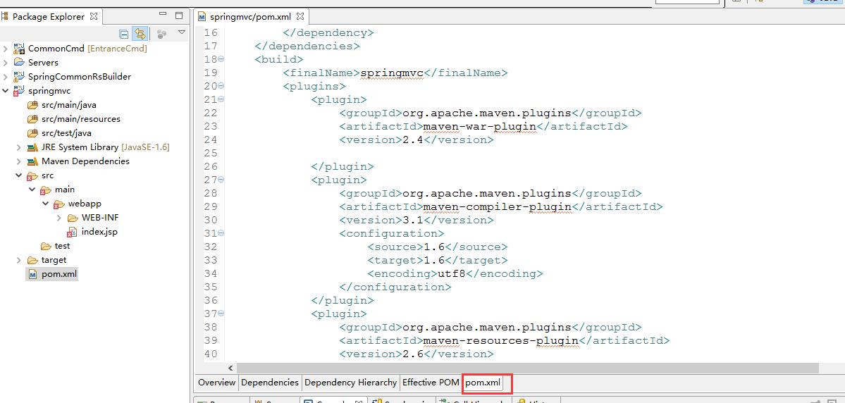 Eclipse·Maven·构建SpringMVC简单工程-2...