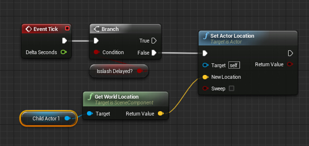[UE4]实现退步攻击
