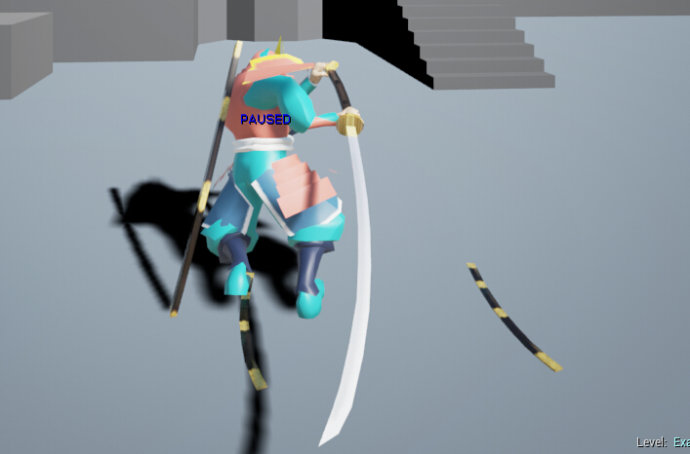 [UE4]实现退步攻击