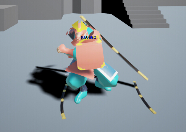 [UE4]实现退步攻击