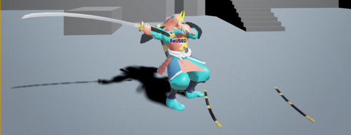 [UE4]实现退步攻击