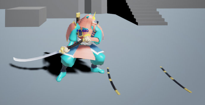 [UE4]实现退步攻击
