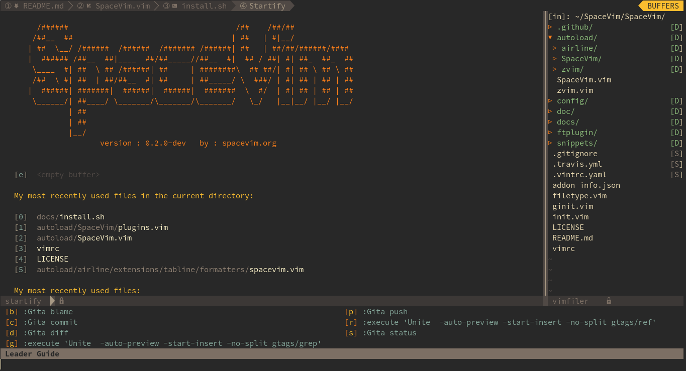 ceVim首页、文档和下载 - 模块化 vim\/neovim 配