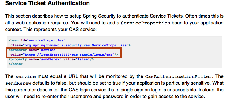 Spring security cas hot sale authentication example