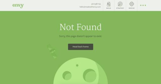 把404页面设计成这样，再坏也没脾气了！