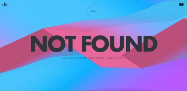 把404页面设计成这样，再坏也没脾气了！