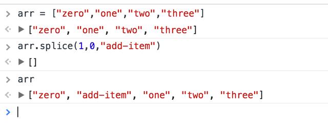 JavaScript 数组中的splice函数的用法