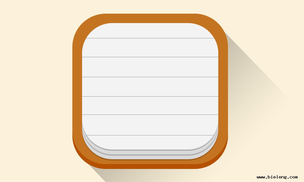 ios7 flat icon PS tutorial