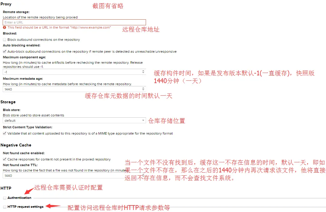 代理仓库配置