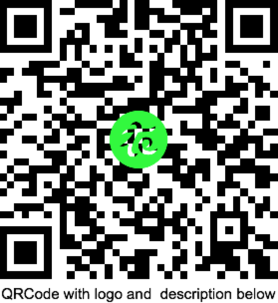 QR code with logo