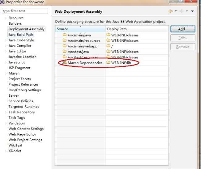 edit Deployment Assembly 4