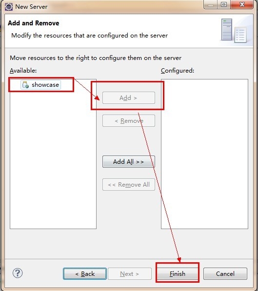 set server tomcat 4