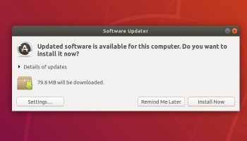 Ubuntu 18.04要做的事情 - 检查更新
