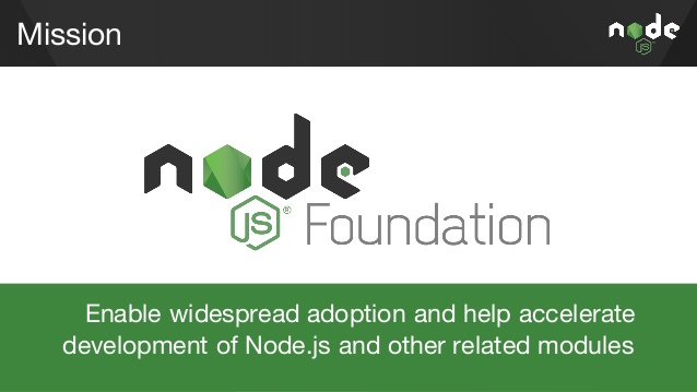 Node.js 基金会和 JS 基金会准备合并，你怎么看？