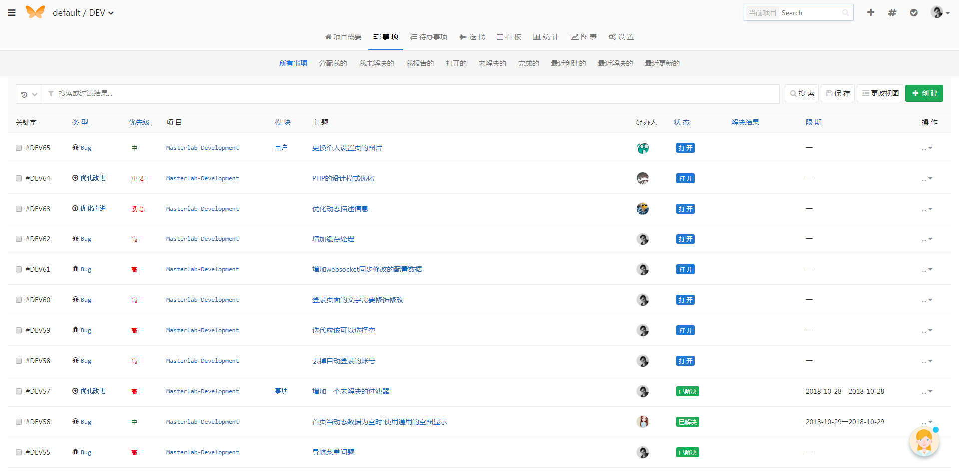 MasterLab 发布，基于敏捷开发的项目管理工具