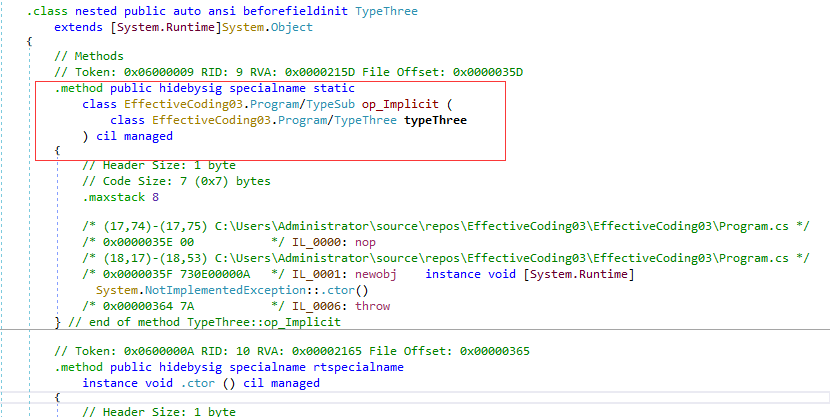 编写高质量代码的50条黄金守则-Day 03(首选is或as而不是强制类型转换)