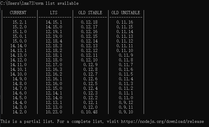 NVM、NPM、Node.js的安装选择  