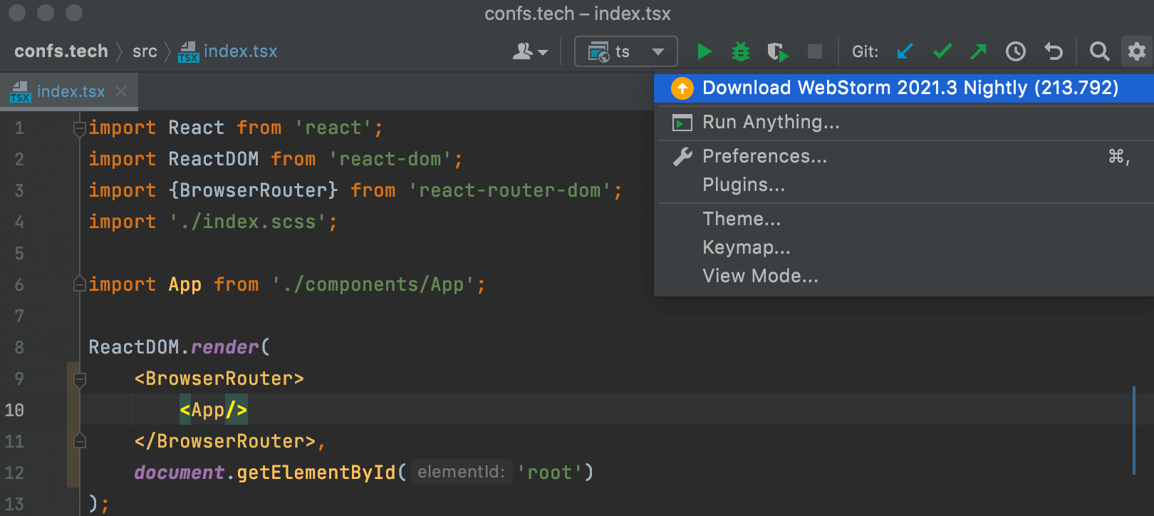 WebStorm 2021.2 正式发布，UI 界面完全中文化，加入众多新特性