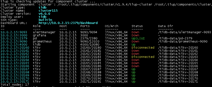 基于TiDB V6.0 部署两地三中心