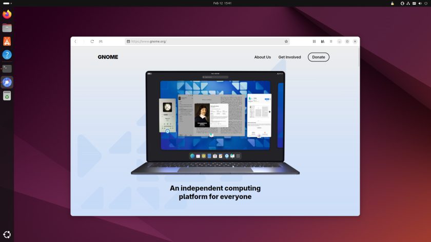 GNOME 官网全新改版