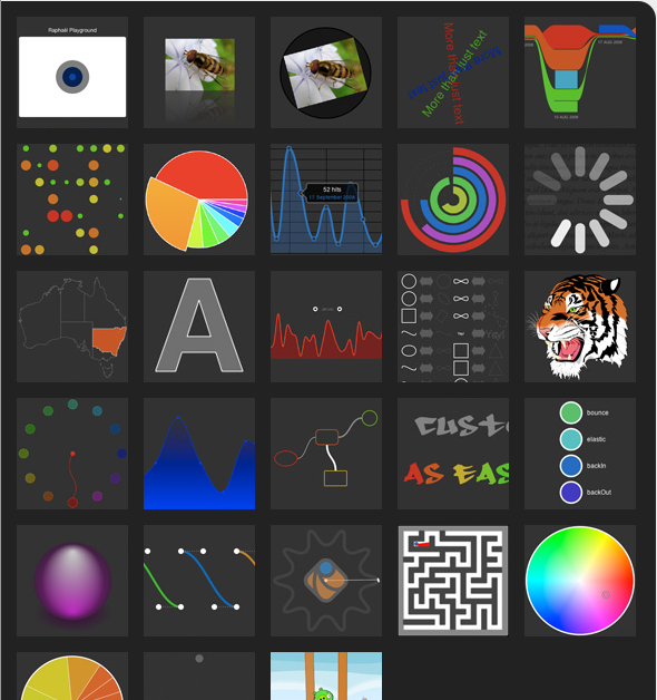 Raphaël首页、文档和下载 - JavaScript绘图库 - OSCHINA - 中文开源技术交流社区