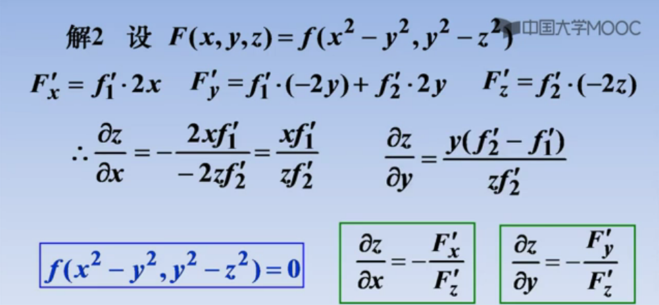 微积分28-复合函数与隐函数的微分法