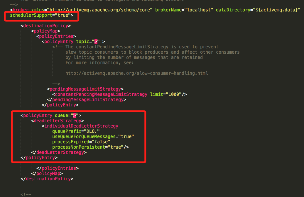 ActiveMQ Stomp的重新投递和死信