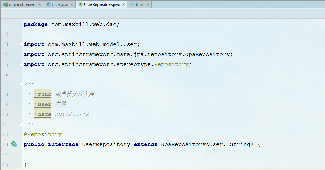 SpringBoot学习之路：03.Spring Boot使用Jpa操作数据库 