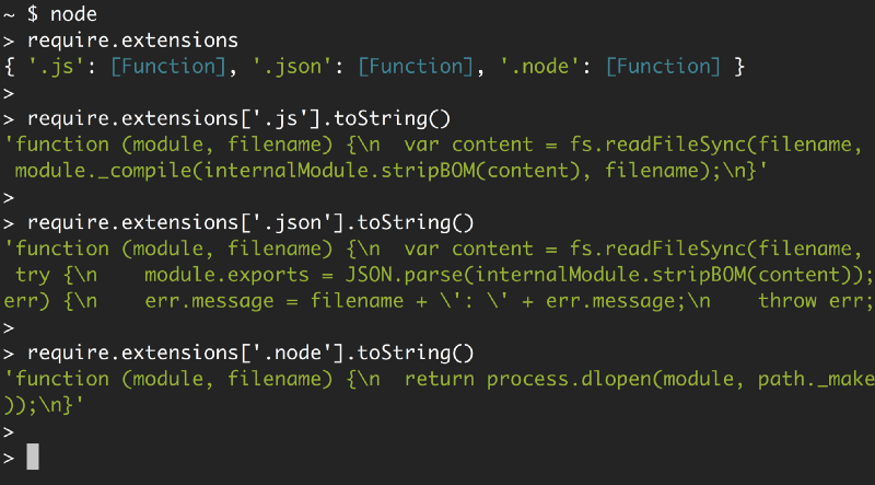 你需要了解的 Node.js 模組