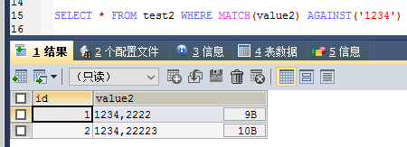 mysql全文索引理解 