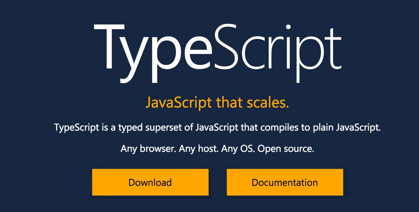 TypeScript 2.6.2 发布，微软脚本编程语言