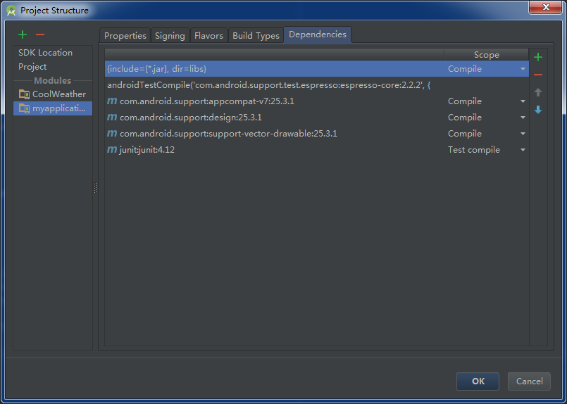 Android Studio Junit 无法解析 