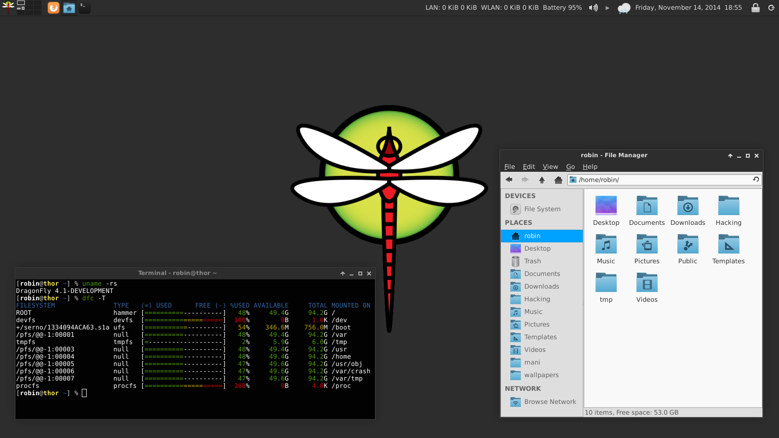 DragonFly BSD 5.0.0 发布，增加对 HAMMER2 支持