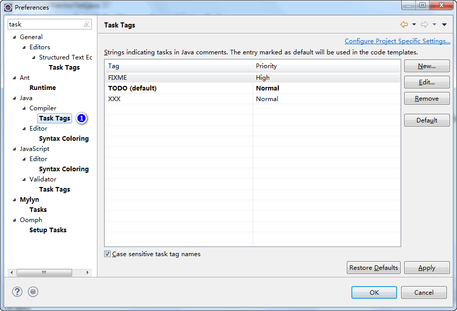 Eclipse_Java_task_tag