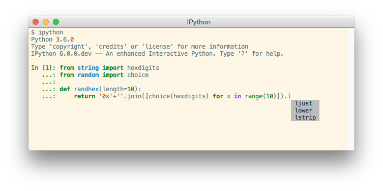 IPython 6.2.1 发布，Python 命令行交互