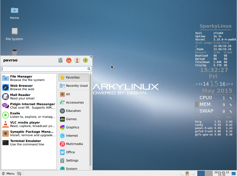 SparkyLinux 4.7 稳定版发布，基于 Debian 