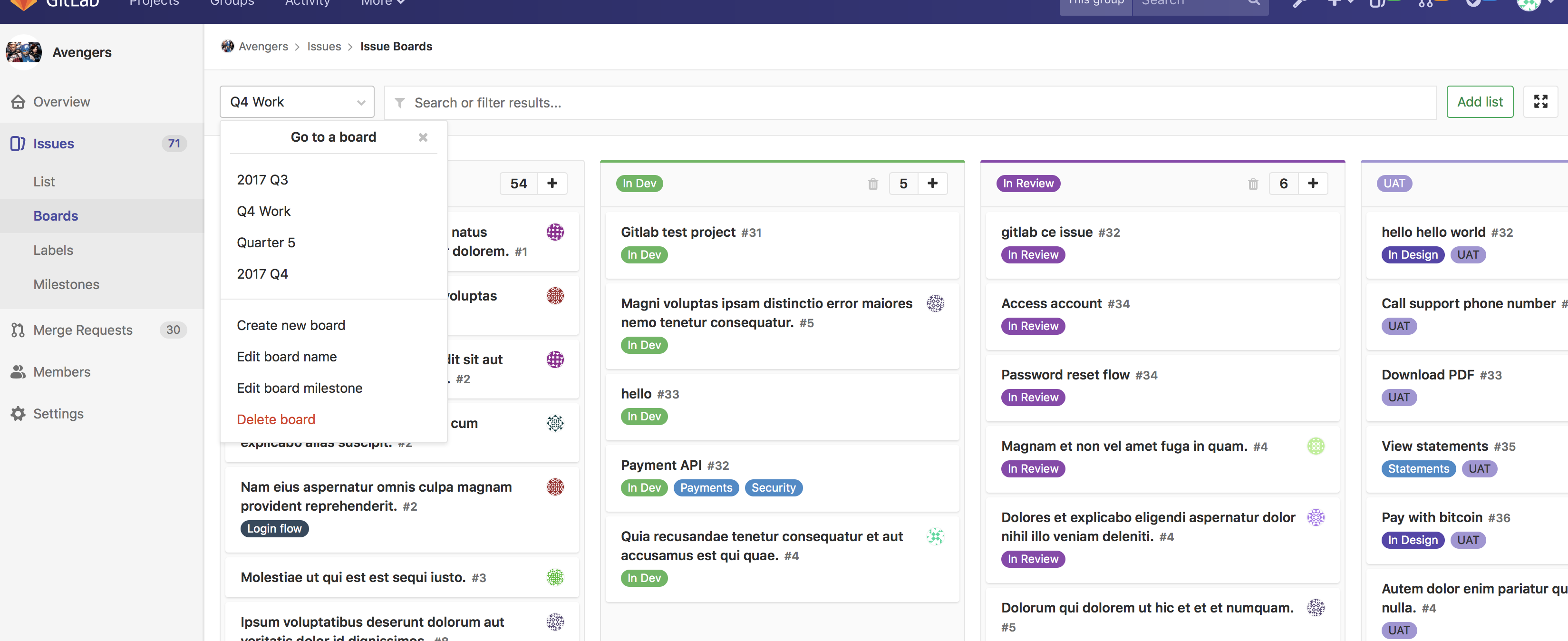 GitLab 10.2 发布，带来可配置的 issue 看板