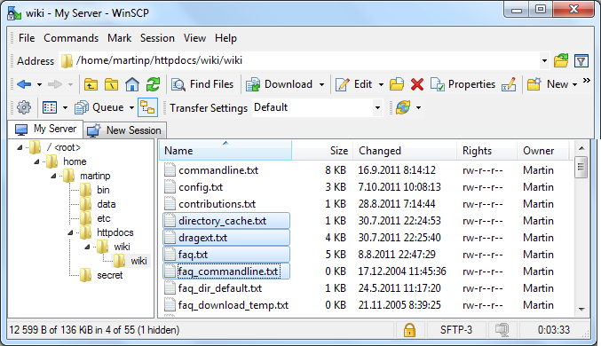 WinSCP首页、文档和下载 - 基于 SSH 的开源图形化 SFTP 客户端 - OSCHINA - 中文开源技术交流社区