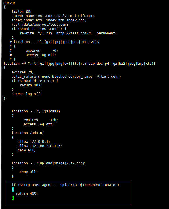 12.13 Nginx防盗链 12.14 Nginx访问控制 12.15 Nginx解析php相关配置 12.16 Nginx代理 