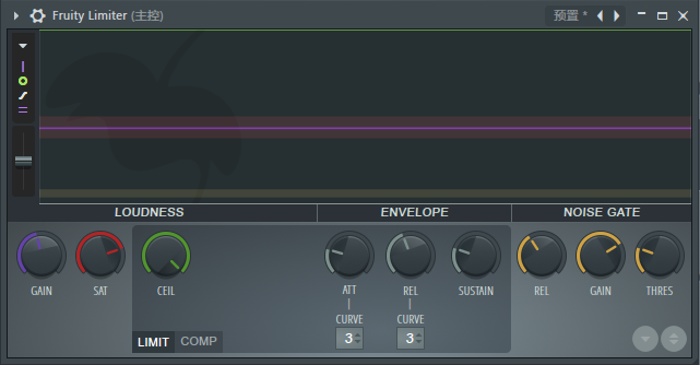 fruity limiter master fx not working