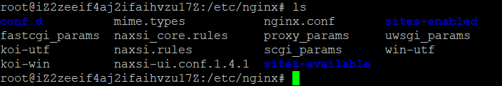 nginx的文件夹的区别和作用