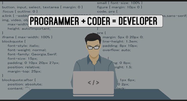 编码人员，程序员，开发人员和软件工程师之间的差异
