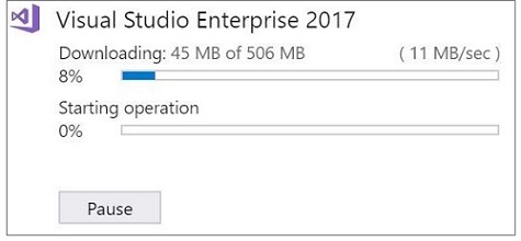 Visual Studio 2017 15.6 正式发布：支持暂停安装