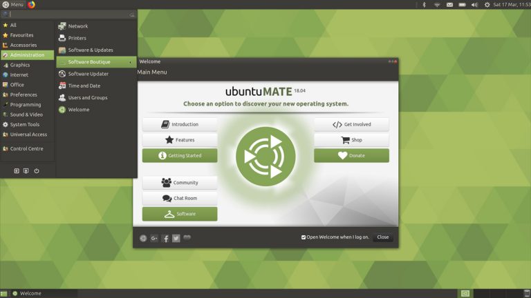 Ubuntu MATE 18.04 LTS 即将发布，新面板布局