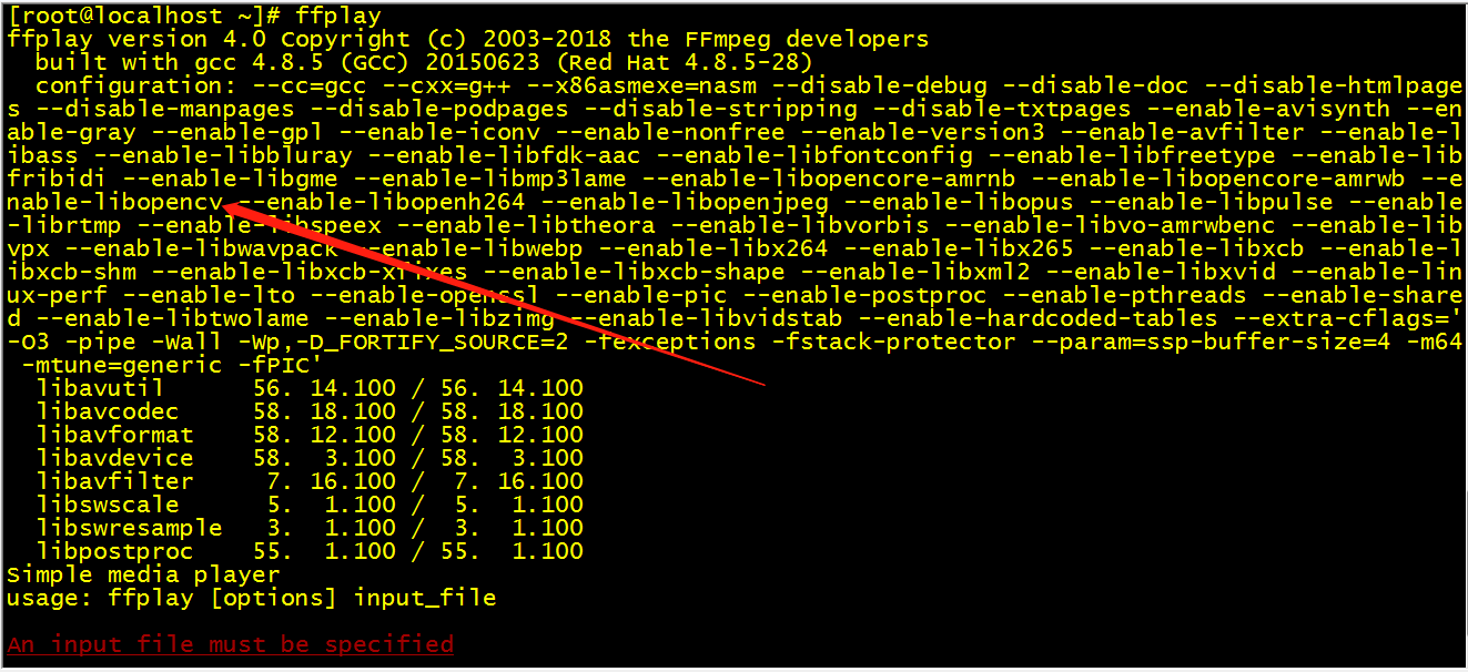 FFmpeg 4.0解决configure --enable-libopencv的opencv3.4.1编译