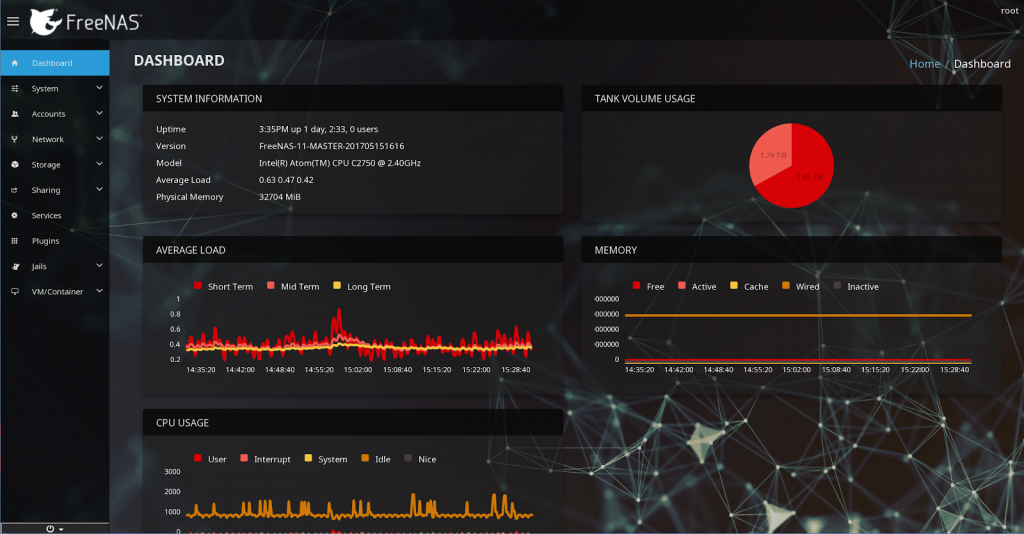 FreeNAS 11.2-RC2 发布，基于 FreeBSD 的小型操作系统