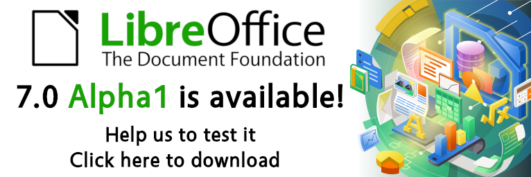LibreOffice 7.0 Alpha1 发布
