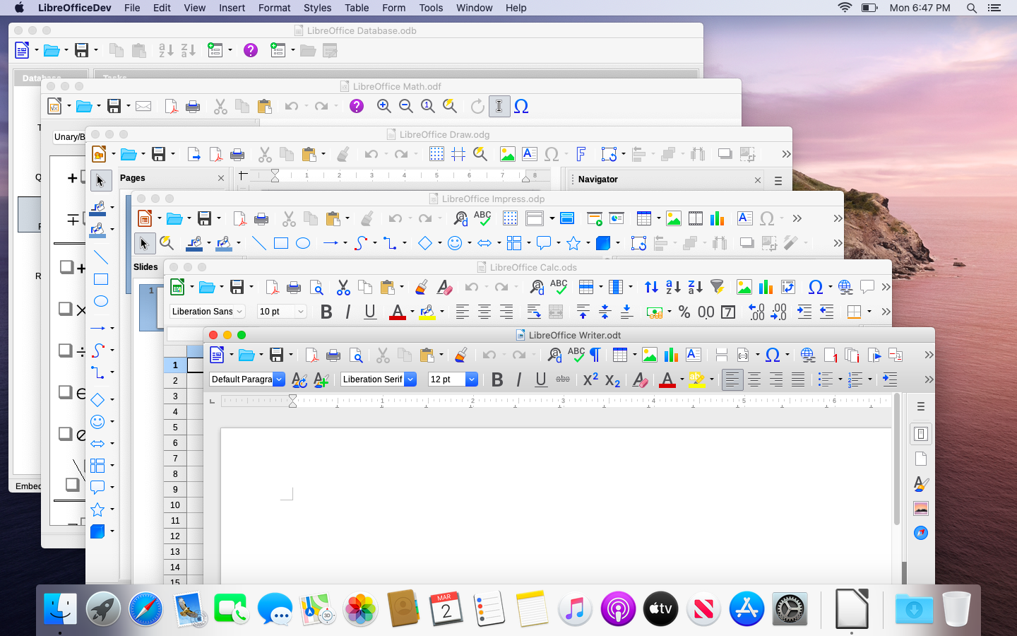 LibreOffice 7.0 Alpha1 发布