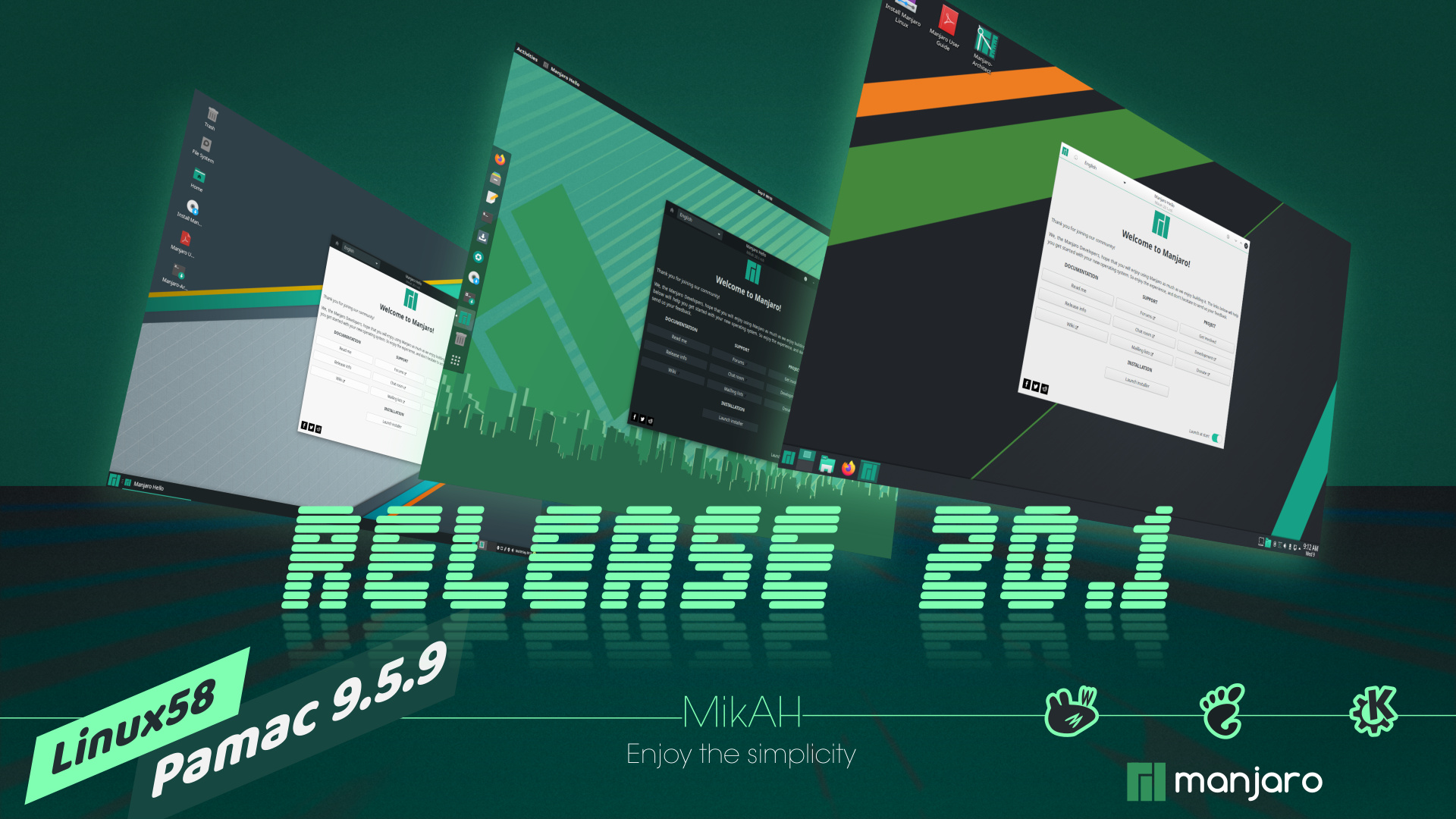 Manjaro Linux 20.1 